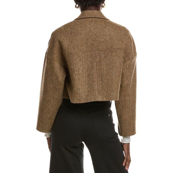 Ba&Sh Womens Camala Wool Jacket - Picture 2 of 3
